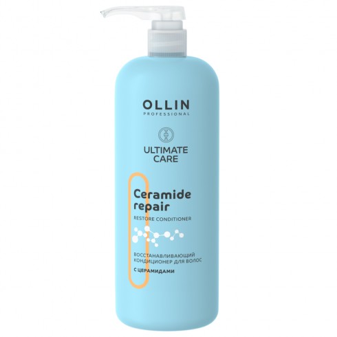 OLLIN ULTIMATE CARE Восстанавливающий кондиционер с церамидами 1000мл